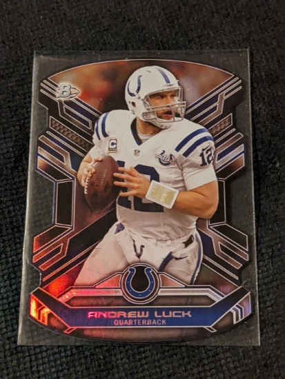 2014 Bowman Die Cut #12 Andrew Luck
