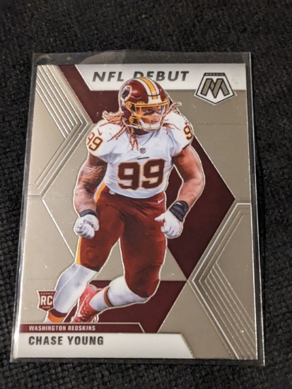 2020 Panini Mosaic #272 Chase Young Rookie Debut RC