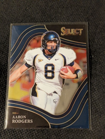 2022 Panini Select Draft Picks Field Level Blue Aaron Rodgers #126