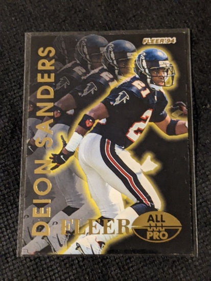1994 Fleer # 12 of 24 DEION SANDERS Atlanta Falcons Cowboys Sweet INSERT