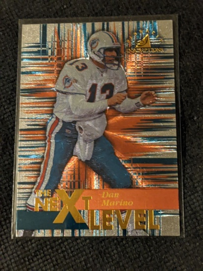 1997 PINNACLE DAN MARINO NEXT LEVEL INSCRIPTIONS #40 DOLPHINS