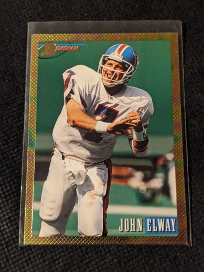 1993 Bowman #400 John Elway Denver Broncos HOFER