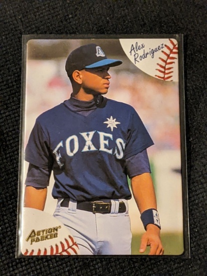 1994 ACTION PACKED MINOR LEAGUE ROOKIE CARD SEATTLE MARINERS ALEX RODRIGUEZ #1 New York Yankees