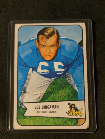 1954 Bowman #29 Les Bingaman RC