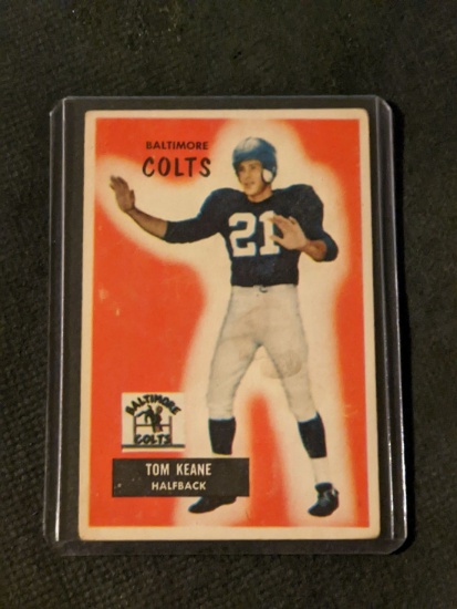 1955 Bowman Tom Keane #30 - Baltimore Colts - Vintage