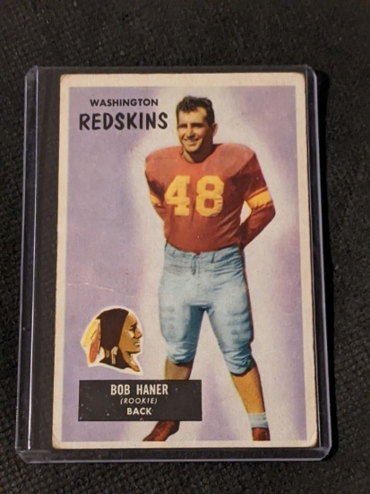 1955 Bowman Bob Haner Rookie #34 - Washington Redskins