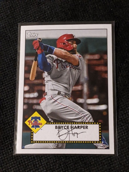 2021 Topps #T52-21 Bryce Harper 1952 Topps Redux