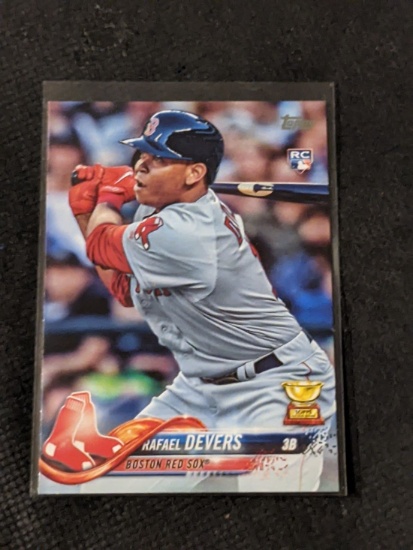 2018 Topps Series 1 Rafael Devers Base Rookie Cup #18 Boston Red Sox RCOpens in a new window or tab