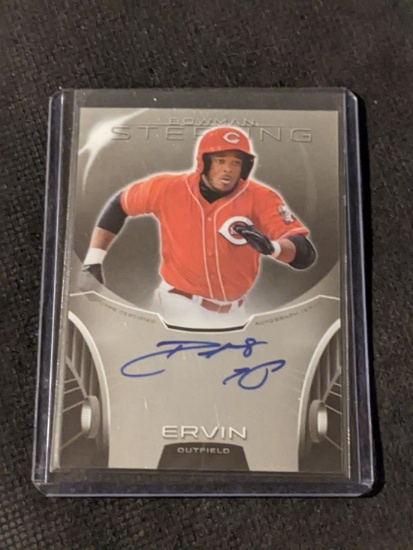 Phil Ervin 2013 Bowman Sterling Auto BSAP-PE