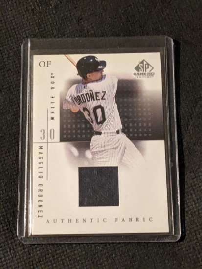2001 SP Game Used Edition Authentic Fabric Magglio Ordonez #MO