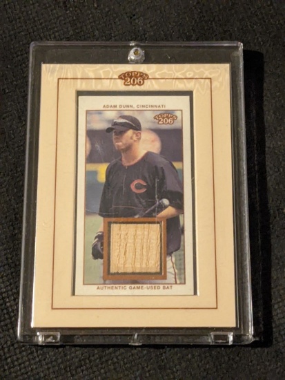 2003 Topps Adam Dunn Game Used Bat Relic Card #TR-AD