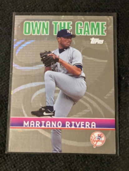 2001 Topps Baseball Mariano Rivera Own The Game #OG26 New York Yankees HOFER