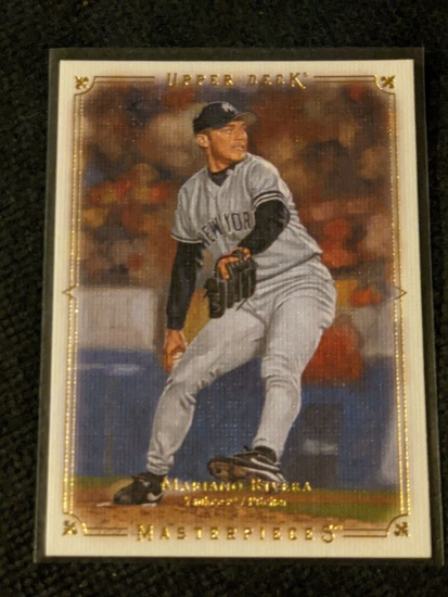 2008 UD MASTERPIECES #61 MARIANO RIVERA NEW YORK YANKEES BASEBALL