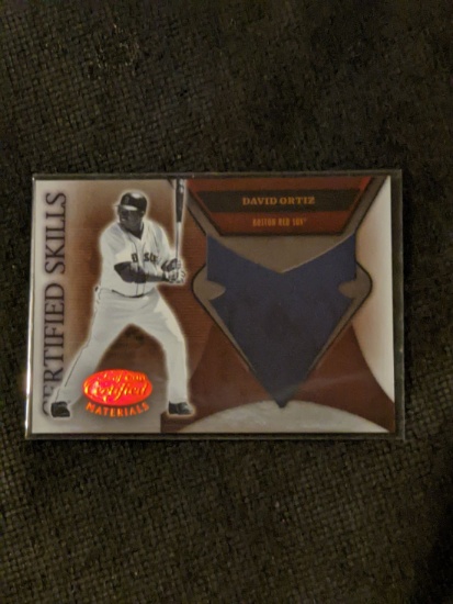 2005 Leaf Certified Materials Skills David Ortiz Boston Red Sox #CS-6