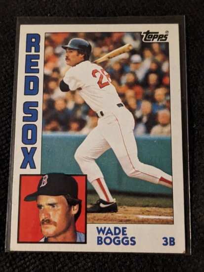 1984 TOPPS BASEBALL #30 WADE BOGGS RED SOX HOF