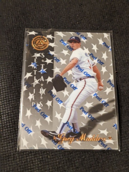 1997 Pinnacle Certified Atlanta Braves Baseball Card #143 Greg Maddux