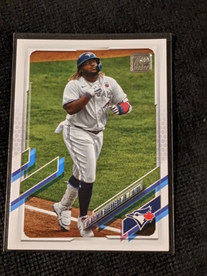 2021 Topps Series 1 Baseball 1952 Topps Redux #T52-46 Vladimir Guerrero Jr.  Toronto Blue Jays Official MLB Trading Card