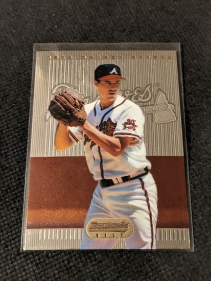 1995 Bowman's Best #15 Greg Maddux card, Atlanta Braves HOF