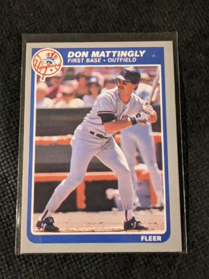 1985 Fleer Set-Break #133 Don Mattingly
