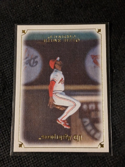 2007 Upper Deck Masterpieces Ozzie Smith #19 St. Louis Cardinals