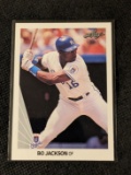 Bo Jackson 1990 Leaf Baseball #125 Kansas City Royals