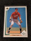 1991 Upper Deck Chipper Jones #55 Rookie Atlanta Braves HOF