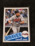 2021 Topps Chipper Jones 1985 Insert 70 Years of Topps 70YT-35