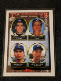 1993 Topps - Top Prospects #529 Dave Silvestri, Benji Gil, Chipper Jones