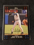 2007 Topps Derek Jeter #NYY1 Yankees