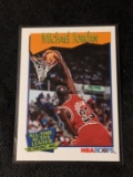 1991-92 Hoops Michael Jordan Chicago Bulls #536 HOF'ER/ GOAT