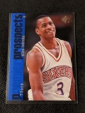 1997 Upper Deck SP Premier Prospects #141 Allen Iverson Philadelphia 76ers RC