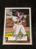 2021 Topps Baseball 1952 Topps Redux #T52-45 Ronald Acuna Jr. (Atlanta Braves)