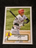 Shohei Ohtani 2021 topps #T52-43 SP RARE