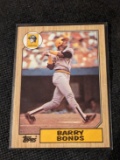 Barry Bonds 1987 Topps #320  RC/Rookie