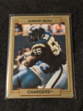 1990  Action Packed Rookie Update #38 Junior Seau RC