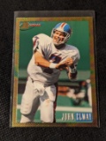 1993 Bowman #400 John Elway Denver Broncos HOFER