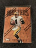 1997 Topps Finest Brett Favre Masters w/ Coating #190 Packers