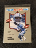 1990 Fleer All-Pro BARRY SANDERS #4 of 25 HOFER