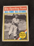 1976 Topps Baseball #349 Walter Johnson - The Sporting News All-Time All-Stars