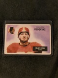 Vintage FOOTBALL Card 1955 BOWMAN #17 VOLNEY PETERS Washington Redskins Tackle