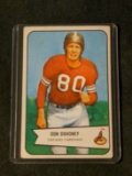 1954 Bowman Football Card # 24 Don Dohoney