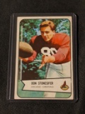 Don Stonesifer 1954 Bowman #48 Classic Vintage Football Card Chicago Cardinals