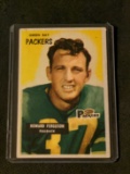1955 Bowman Football #57 HOWARD FERGUSON - GREEN BAY PACKERS - Vintage Card
