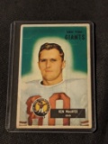 1955 Bowman Ken MacAfee Rookie #60 - New York Giants - Vintage RC