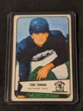 1954 Bowman Football Card #97 Tom Finnan, Baltimore Colts
