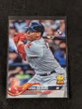2018 Topps Series 1 Rafael Devers Base Rookie Cup #18 Boston Red Sox RCOpens in a new window or tab