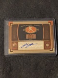 2012 SP Signature Edition Josh Johnson #MIA1 Auto