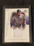 2001 SP, Game Used Edition, Authentic Fabric, Shawn Green, Card #SG