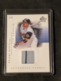2001 SP Game Used Edition Authentic Fabric #DE DARIN ERSTAD - PIN STRIPE Jersey
