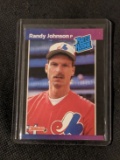 1989 Donruss Randy Johnson #42 Rated Rookie RC - Montreal Expos